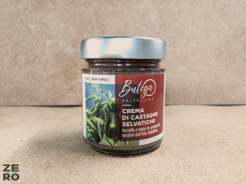 Crema Artigianale di Castagne Selvatiche della Valtellina