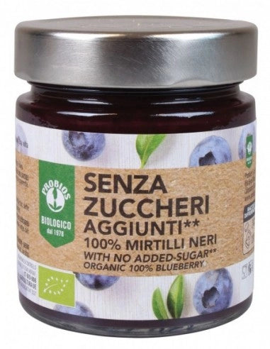 Composta 100% Mirtillo Senza Zuccheri Agginti Bio