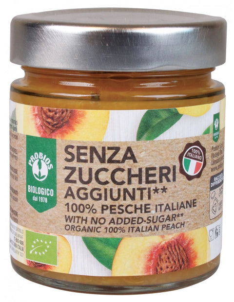 Composta 100% Pesca Senza Zuccheri Aggiunti Bio